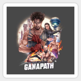 Tiger Shroff - Ganapath Sticker